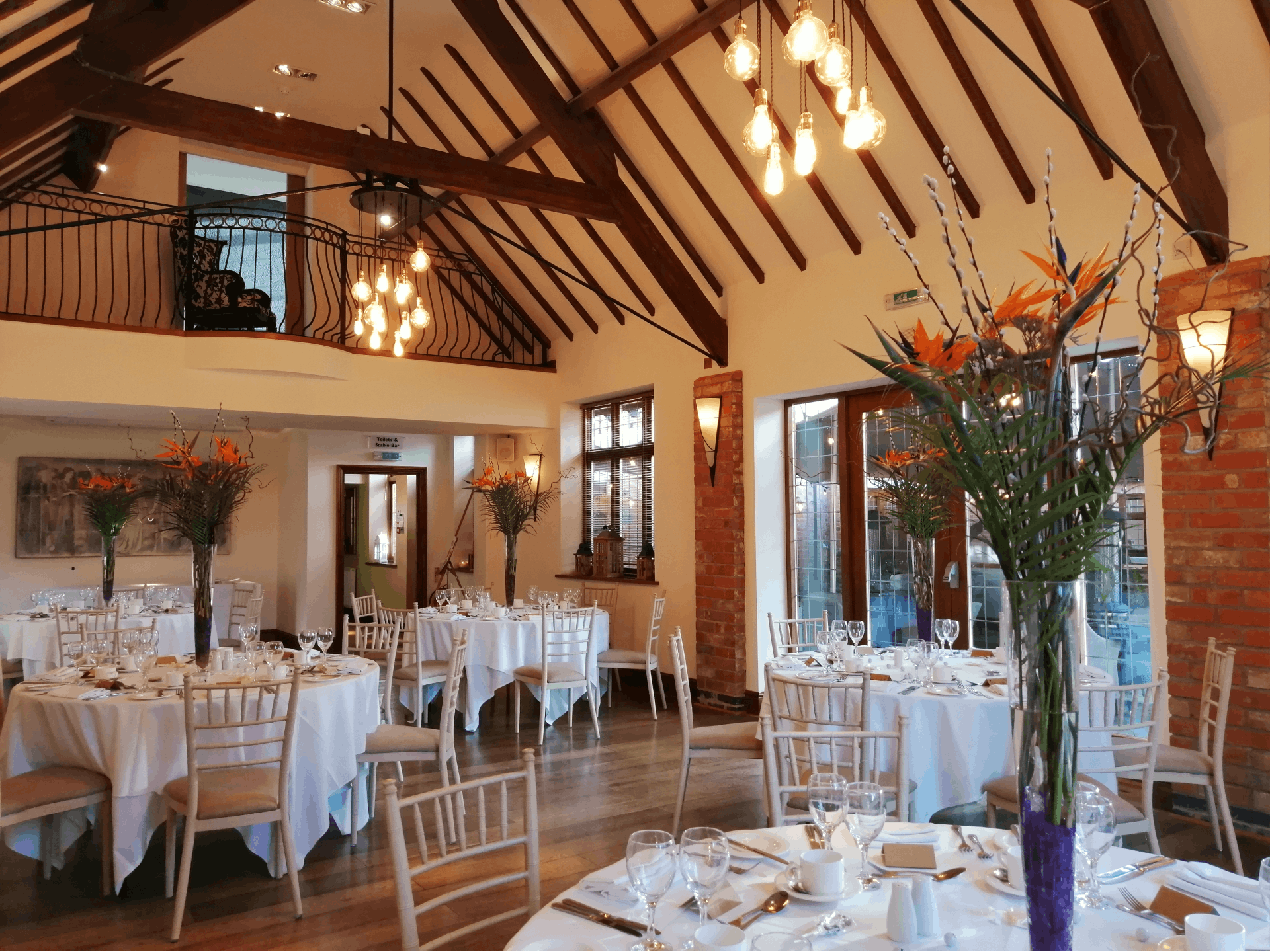 Stables Function Room with Balcony, Nuthurst Grange Country House Hotel & Restaurant